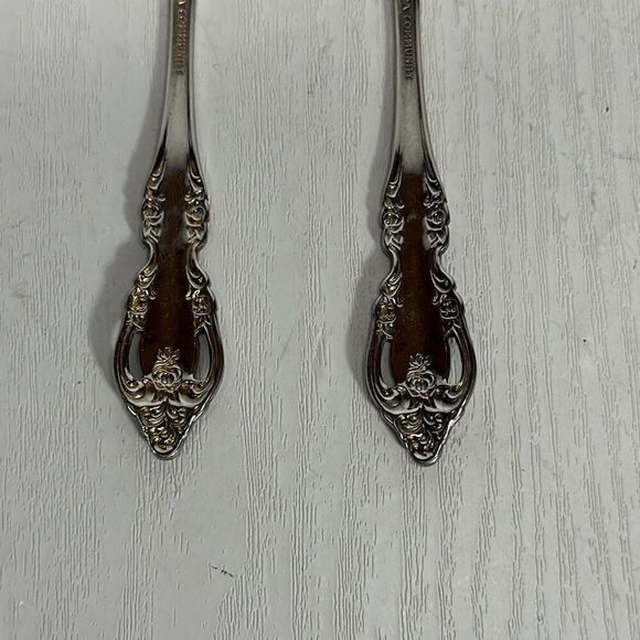 Oneida Community Brahms Stainless Steel Flatware Bundle Cocktail Spoon set of 3 - Picture 7 of 8